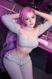 busty saya the fox cosplay model asmr 0008