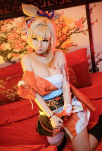 potato godzilla cosplay ass in thong 0008