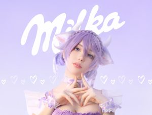 saya the fox big boobs milka milk 0001