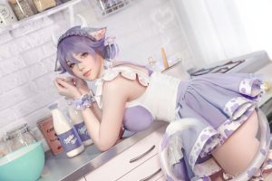 saya the fox big boobs milka milk 0002