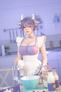 saya the fox big boobs milka milk 0006