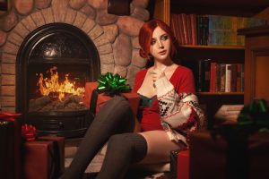 saya the fox in long socks tease 0006